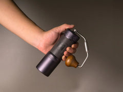 1Zpresso J-Ultra grinder in hand
