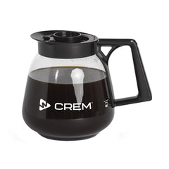 Crem Glass Decanter For Coffee Queen