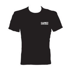 Cape Coffee Beans #drinkitblack T-Shirt Front