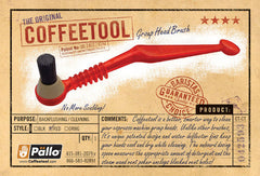 Pallo Coffeetool Grouphead Brush Postcard Front