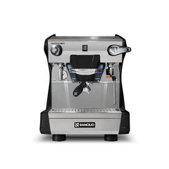 Rancilio Classe 5 S 1 Group Black Front View Commercial Espresso Machine