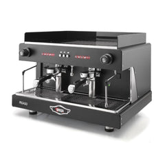 Wega Pegaso Espresso Machine 2 Group Black Angle