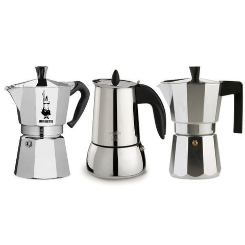 Stovetop Coffee & Espresso Makers - Moka Pots