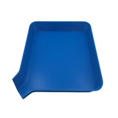 3D Printed Blue Bean Tray Vertical