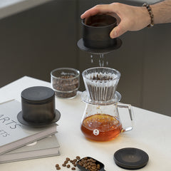 Timemore SimpleDrip Pour-Over Tool brewing scene