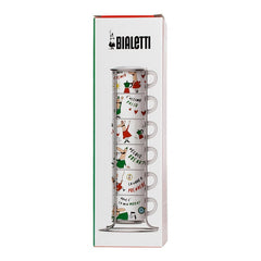 Bialetti L'Omino Italiano cup set packaging