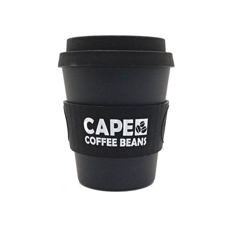 Cape Coffee Beans eCoffee Cup 250ml Black Front Unboxed