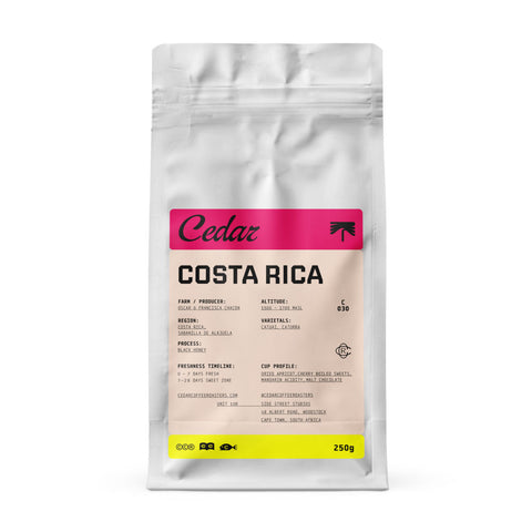 Cedar Coffee Roasters Costa Rica Las Lajas