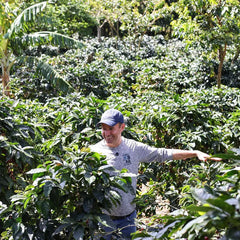 Jiménez coffee farmer at La Isla Costa Rica