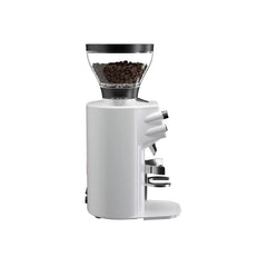 White Mahlkönig E64 WS GbS Home Espresso Grinder side view