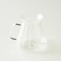 Origami Hario Glass Coffee Server Angle