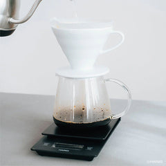 Hario V60 Barista Server In Use Front