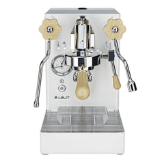 Lelit Mara X White Home Espresso Machine Front View