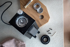 Macap Leo 55 Easy espresso grinder top view burr removed