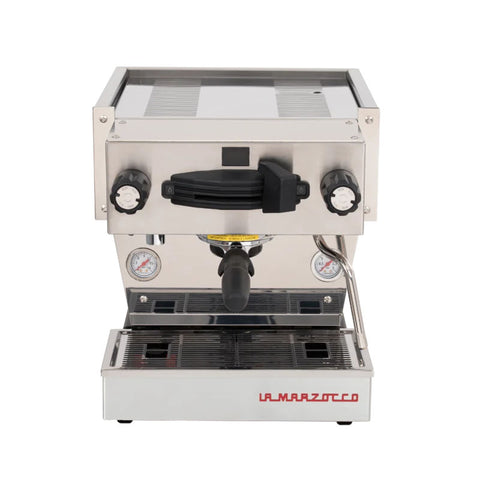 La Marzocco Linea Mini R espresso machine brushed steel front
