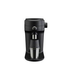 Mahlkönig X64 SD espresso grinder with dosing cup and catch funnel