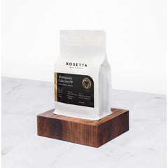 Bag of Rosetta Roastery Brazil Mantiqueira Collective PB Natural coffee beans
