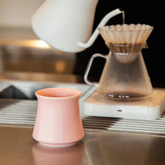 Pink Origami Harmony Cup with carafe