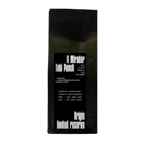 Origin Coffee Roasting Colombia El Mirador Tabi Punch Coffee Beans