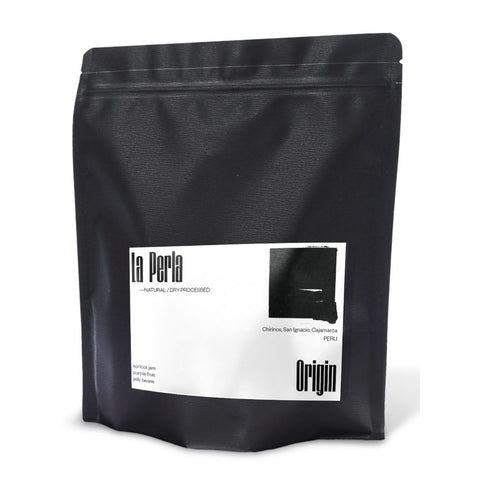 Origin Coffee Roasting Peru La Perla bag of coffee