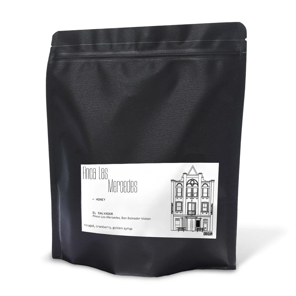 Bag of Origin El Salvador Finca Las Mercedes Honey coffee beans