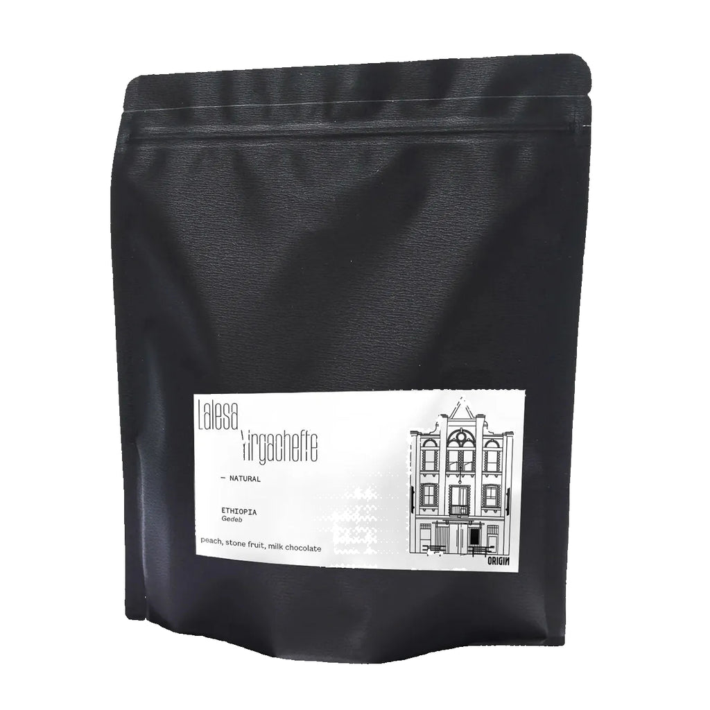 250g bag of Origin Coffee Roasting Ethiopia Lalesa Yirgacheffe coffee beans