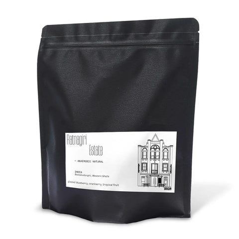 Bag of Origin Coffee Roasting India Ratnagiri Estate Anaerobic Natural coffee beans