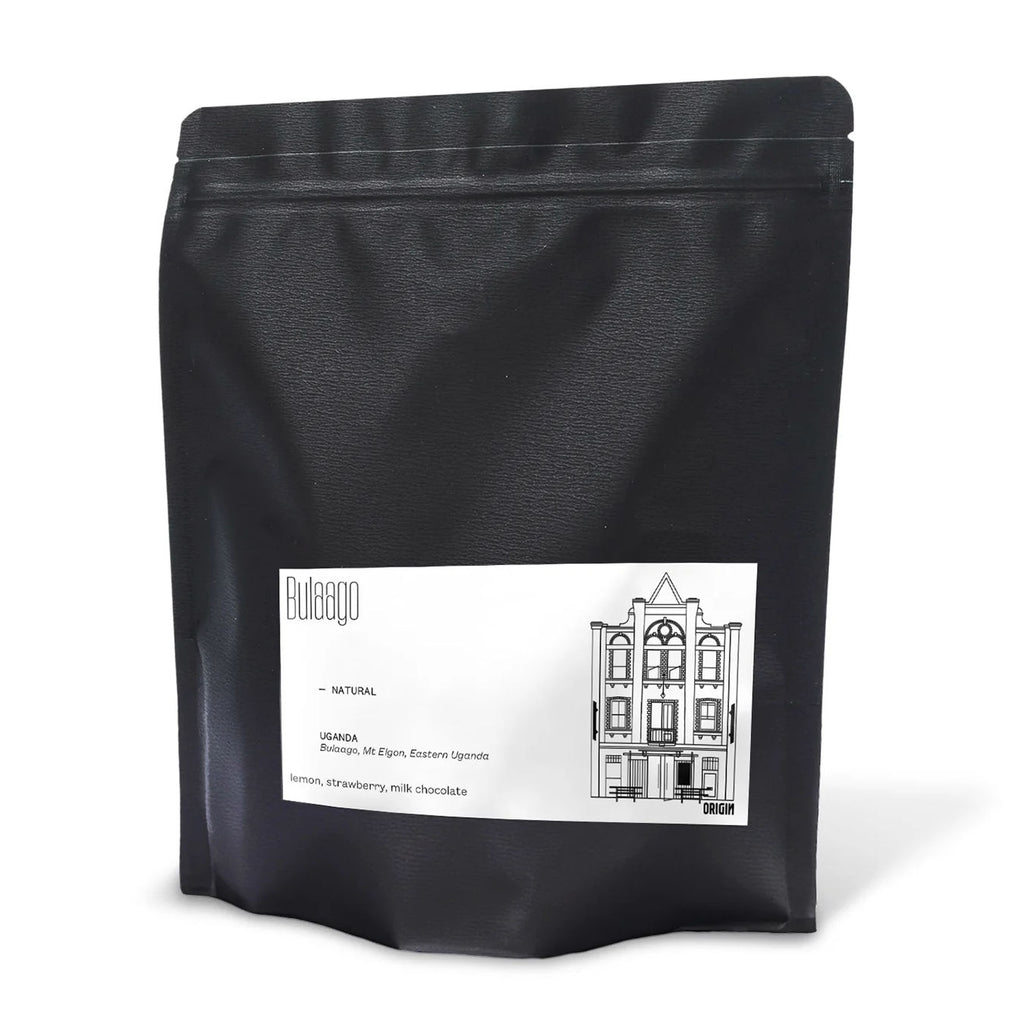 Bag of Origin Bulaago Natural coffee beans