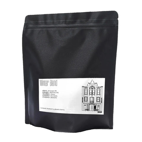Bag of Origin coffee roasting Winter Blend 2026 coffee beans
