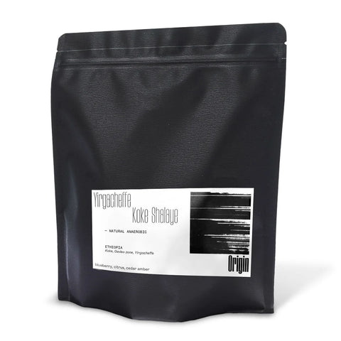 Bag of Origin Ethiopia Koke Shalaye single-origin coffee beans