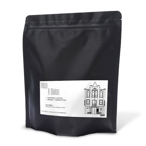 Bag of Origin Coffee Roasting Colombia El Diviso Anaerobic Natural coffee beans