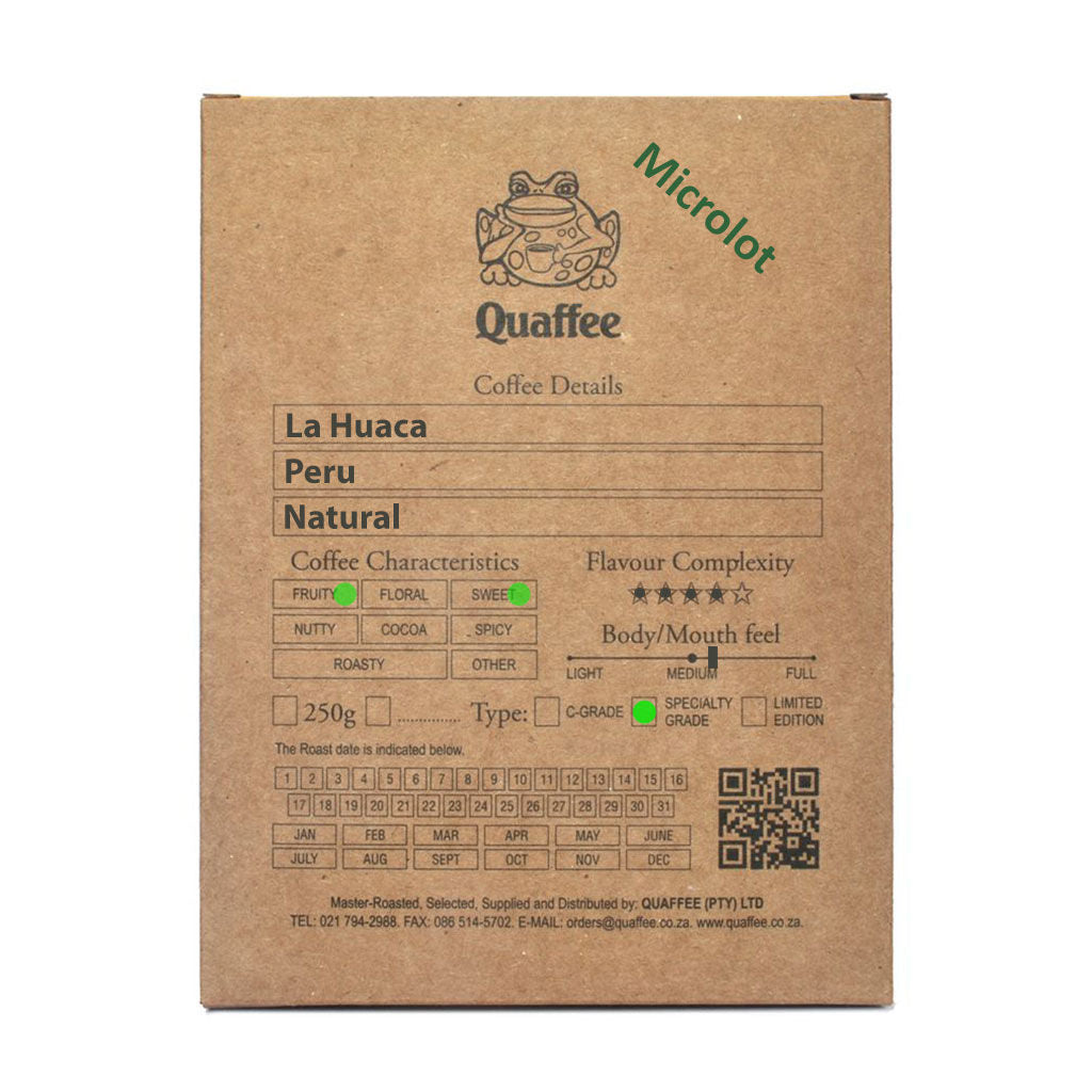 Box of Quaffee Peruvian Beans