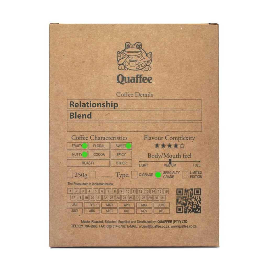 Quaffee Coffee Box Relationship Blend