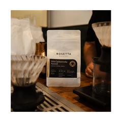 Bag of Brazillian Sitio Cachoeirinha Natural specialty coffee beans at Rosetta