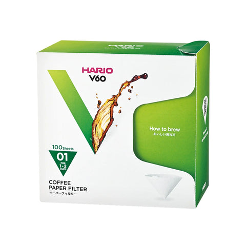 Hario V60 01 Size Paper Filters Box