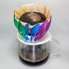 Brewing coffee with the Hario V60 Suiren Dripper