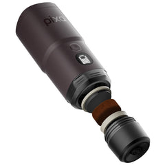 Wacaco Pixapresso portable espresso maker with puck