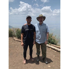 Winston Douglas and Adam Overton, at Gesha Village Ethiopia