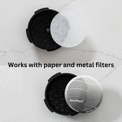 AeroPress Stainless Steel Filter With Filters