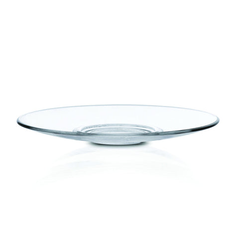 Duralex Caprice Clear Saucer in profile