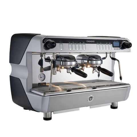 Casadio Nettuno espresso machine slightly turned