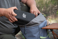 Flair Go Espresso Maker Case Being Packed Away