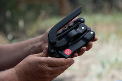 Flair Go Espresso Maker Folded In Hands