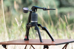 Flair Go Espresso Maker On A Table Outdoors