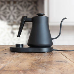 Flair Cafe Kettle On Wooden Table