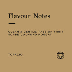 Flavour notes of Brazillian Sitio Cachoeirinha Natural specialty coffee beans