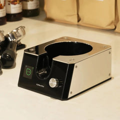 Kaffee Klar T1 Automatic Portafilter Cleaner on bar