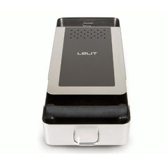 Photo of Lelit coffee VIP knock box with open drawer and empty compartment