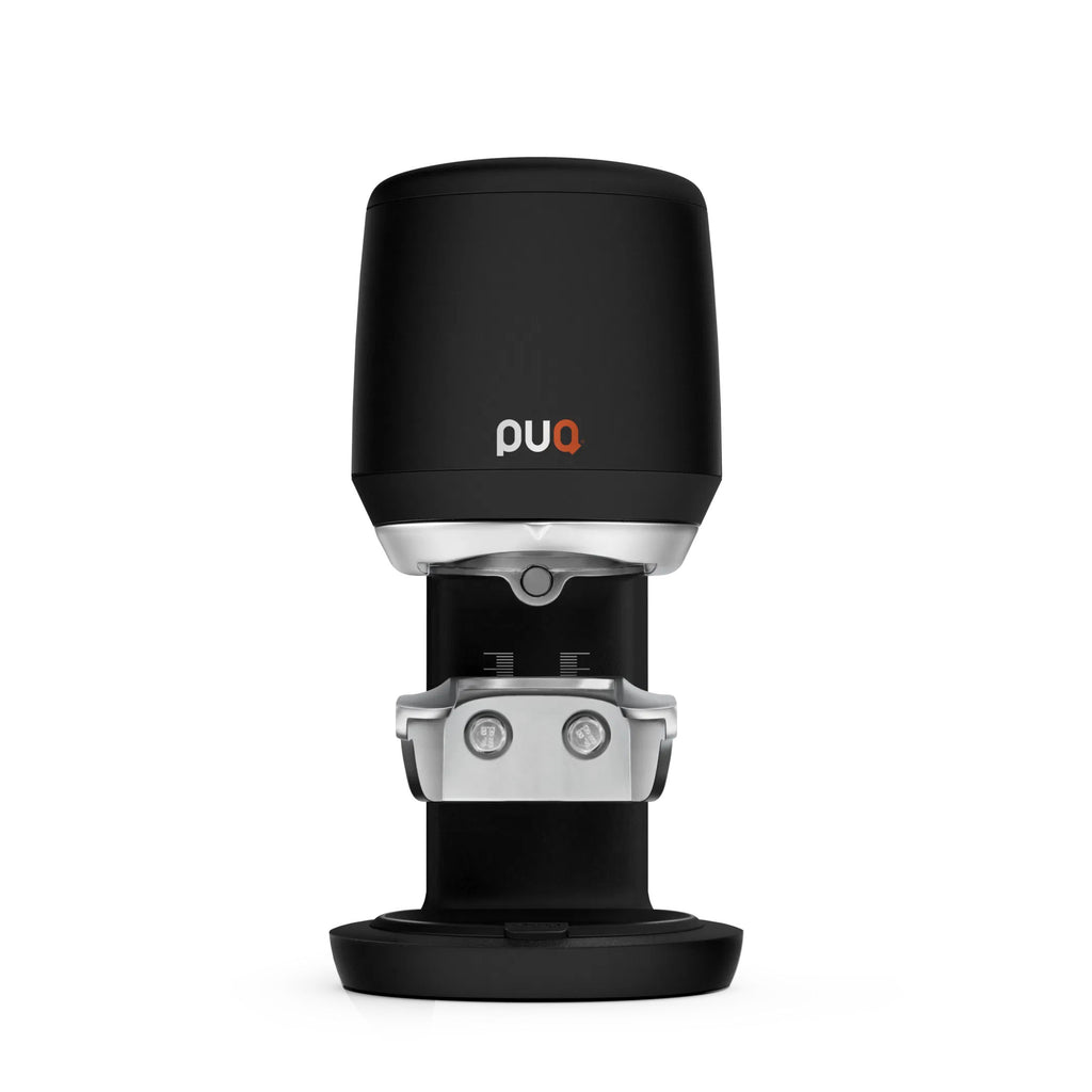 Black Puqpress Mini automatic coffee tamper