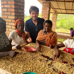 Coffee producers at Munkaze Washing Station